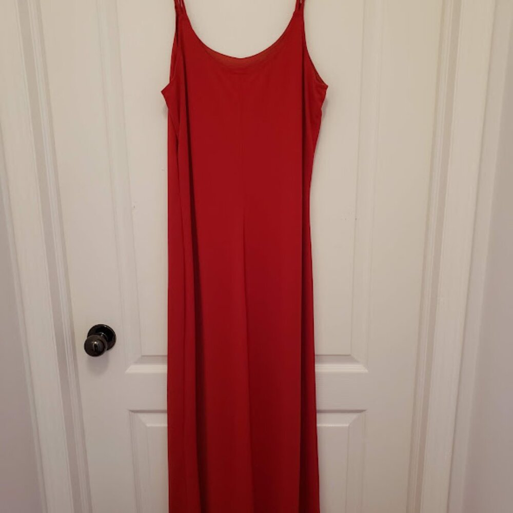 Long Reg Spaghetti Strap Dress  size 12